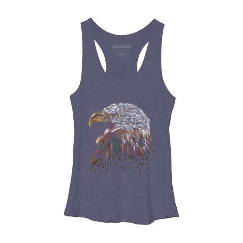 Women's Design By Humans Wild Eagle By Dandingeroz Racerback Tank Top :  Target