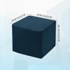 Unique Bargains Elastic Living Room Bedroom Square Foot Stool Cover - 2 of 4