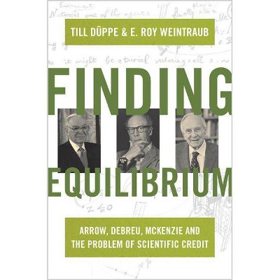 Finding Equilibrium - by  Till Düppe & E Roy Weintraub (Hardcover)