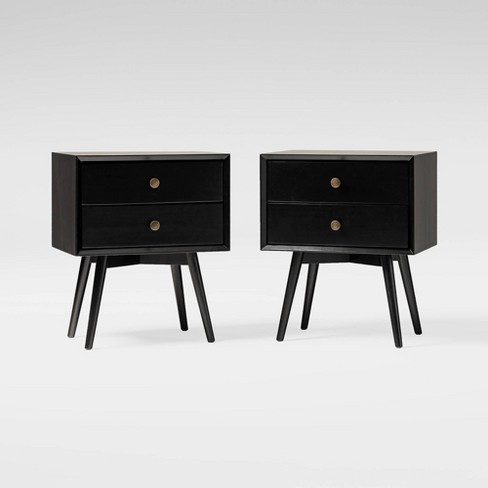 Contemporary nightstands deals set of 2