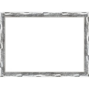 Amanti Art Scratched Wave Chrome Framed Dry Erase Magnetic Board - 1 of 4