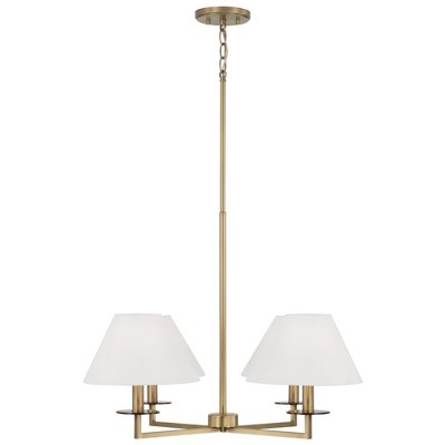 Capital Lighting Gilda 4 - Light Chandelier in  Aged Brass