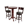 Boraam 29" Industries Palmetto Barstool English Tudor : Upholstered, Hardwood Frame, Fixed Height - 3 of 4