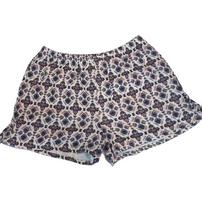 Tween/Girls Geometric Pattern Shorts with side ties - For All Seasons