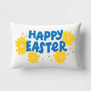 Happy Easter Lumbar Throw Pillow - Room Essentials™
