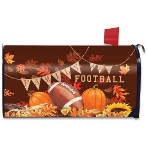 Briarwood Lane Fall Thanksgiving Mailbox Cover  - Standard Size - Family Football For Thanksgiving Mailbox Cover - 1 of 3