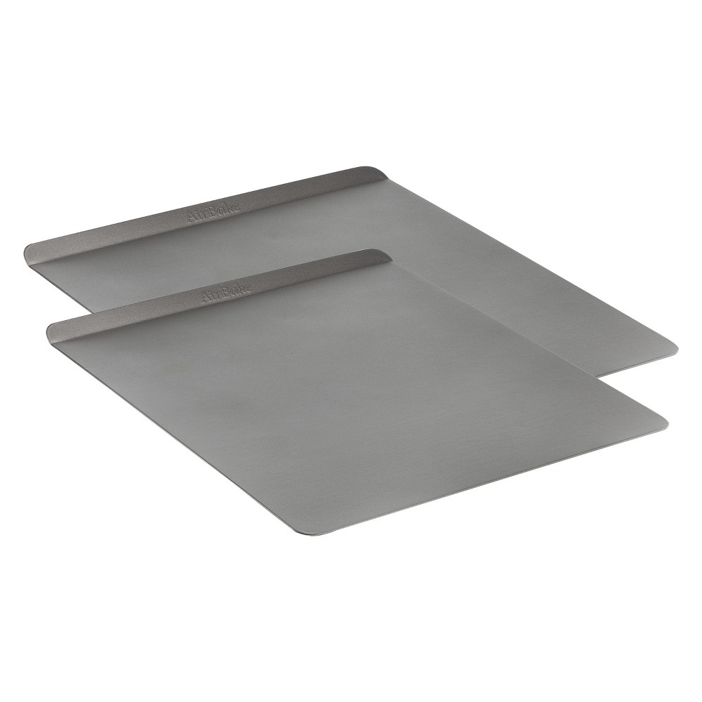 UPC 050594001143 product image for AirBake 14x12 in and 16x14 in Nonstick 2-Pack Cookie Sheet Set | upcitemdb.com