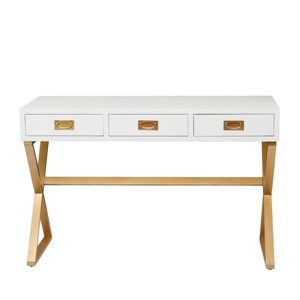 30" x 47" Contemporary Wood Desk - Olivia & May - 1 of 4