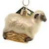 Old World Christmas 2.5 Inch Sheep Glass Ornament Tree Ornaments - 3 of 3