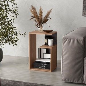 Damerin 25 in. H 3-Tier Shelf Side Table End Table - 1 of 4