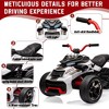 Kids Ride On Electric ATV for Kids with 3 Wheelers, 12V Battery Powered Car w/Parent Remote - 3 of 4