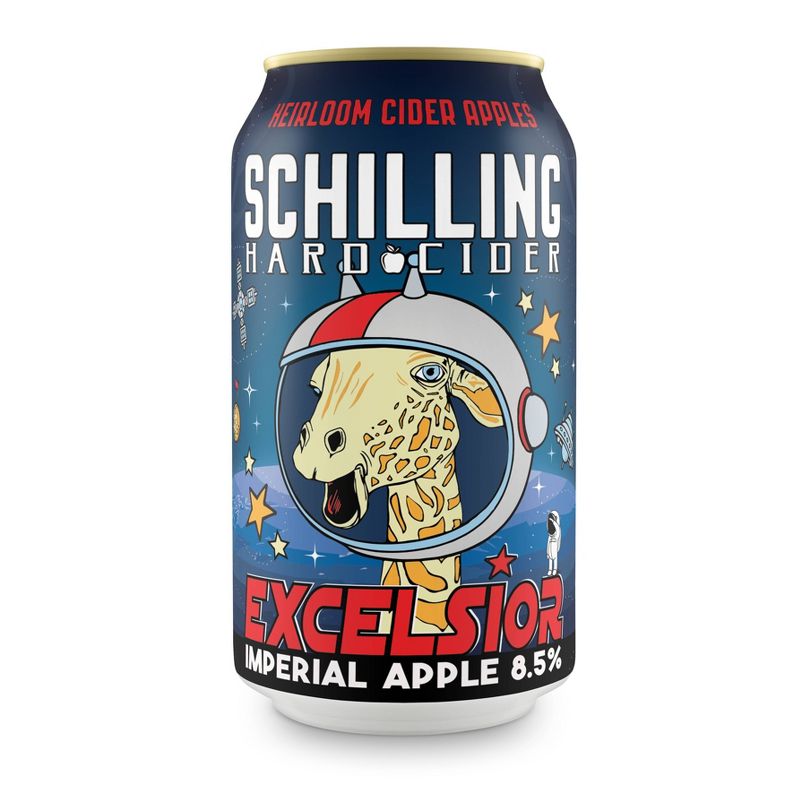 Schilling Excelsior Imperial Apple Hard Cider - 6pk/12 fl oz Cans, 2 of 3