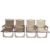SKRAN Portable Outdoor Dining Chair Set - Aluminum Frame & Weather-Resistant Canvas, Foldable Patio Table for Indoor/Outdoor Use (Natural) - 2 of 4