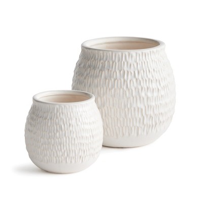 Plum & Post Nereus Flowerpot Planters Set of 2
