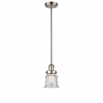 Canton - 1 Light Stem Hung Mini Pendant In Industrial Style-8.5 Inches Tall and 5.25 Inches Wide