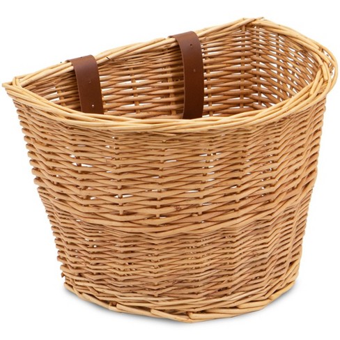 Wicker bike on sale basket target