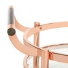 Sienna 2 Tier Round Bar Cart - BCT8001 - Safavieh - 4 of 4