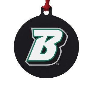Binghamton University Logo Aluminum Holiday Christmas Tree Ornament - 1 of 4