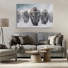 Stupell Industries Indomitable Bison in Snow Canvas Wall Art - 2 of 4