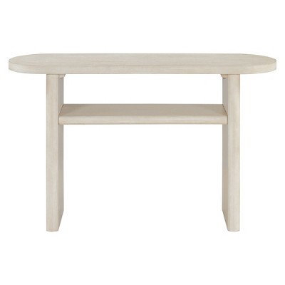 NicBex Console Table with Open Storage Shelves Modern Sofa Table Behind Couch for Entryway,Living Room