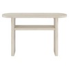 NicBex Console Table Elegant Minimalist Entryway Table with Rounded Edges and Shelf Design Side Table Narrow Side Table for Living Room - 3 of 4