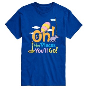 Men's - Dr. Seuss - Oh! The Places You'll Go Short Sleeve Graphic T-Shirt - 1 of 4