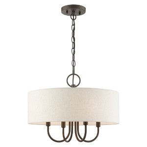 Livex Lighting Blossom 4 - Light Pendant in  English Bronze - 1 of 1