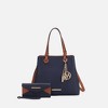 MKF Collection Kearny Vegan Leather Women’s Tote Bag with Wallet by Mia K- 2 pieces - 2 of 4