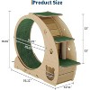 Cat Exercise Wheel for Indoor Cats,Large Cat Running Wheel with 3-Level Jumping Tower - 2 of 4