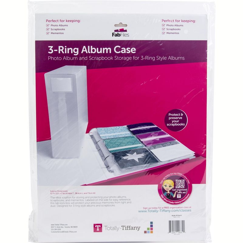 Totally-Tiffany 3-Ring Album Case Fab File, 1 of 6