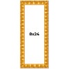 PosterPalooza | 8x24 Bamboo Picture Frame, UV Acrylic, 4 Finishes - Brown, Black, Gold, and Natural - 2 of 4