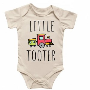 Train Tooter - Baby Boy Girl Clothes Infant Onesie® Funny Cute Newborn GS1 - 1 of 4