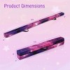Costway 8 FT Folding Gymnastic Beam with Anti-slip Base Pine Wood Frame Carrying Handle Blue/Beige/Pink/Dark Purple/Purple/Multicolor - 3 of 4