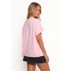 Petal and Pup Womens Cerise Tee - 3 of 4