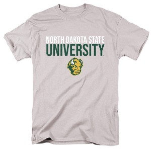 Men's North Dakota State University NDSU Bison Official Stacked T-Shirt - 1 of 4