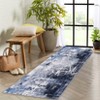 Boho Rugs Bedroom Rug, Washable Area Rug, Non-Slip Low Pile Boho Floral Carpet for Bedroom - 4 of 4