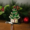 Northlight Decorated Christmas Tree Metal Stocking Holder - 6" - image 2 of 4