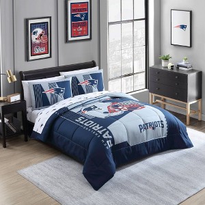 NFL New England Patriots Bed In A Bag Sheet Set - 1 of 1