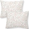 Makemake Organics GOTS Certified Organic Cotton Pillowcase - Ultra Soft Breathable Fits (14"x19", Blossom) Set of 2 - 3 of 4