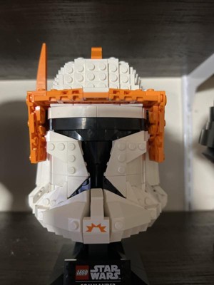 LEGO Star Wars Clone Commander Cody Helmet 75350 Collectible Building Set -  Featuring Authentic Details, Office Decor Display Model for Adults, The