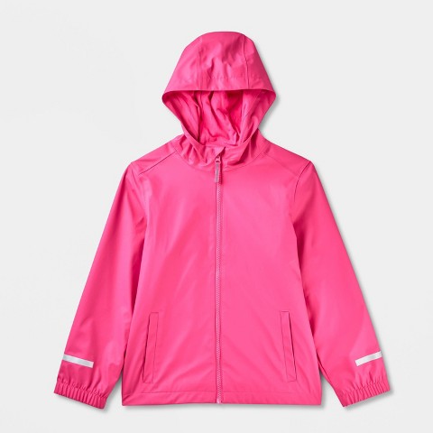 Детские куртки Cat & Jack Kids' Rain Coat - Cat & Jack™ Dark Pink S