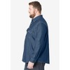 Boulder Creek by KingSize Men's Big & Tall Long Sleeve Denim And Twill Shirt - 4 of 4