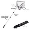 Fishing Net with Telescoping Handle- Collapsible and Adjustable Landing Net with Corrosion Resistant Handle and Carry Bag By Leisure Sports (80") - image 3 of 4