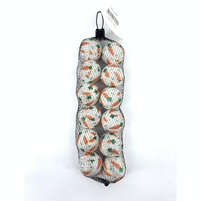 Midlee Easter Carrot Dog Tennis Balls