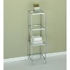 Four Tier Bath Shelf Chrome - Organize It All : Target