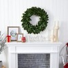 Nearly Natural 30” Magnolia Artificial Wreath - 2 of 4