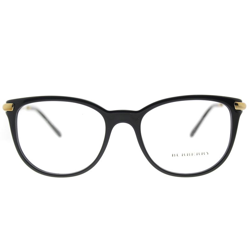 Burberry  3001 Womens Square Eyeglasses Black 51mm, 2 of 4