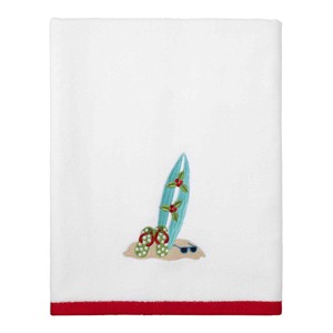 Avanti Flamingo Jingle Bath Towel - 1 of 3