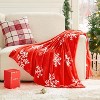 Christmas Throw Blanket¨C Cozy Holiday Blanket, Soft Lightweight Christmas Blanket for Couch & Bed, Festive Home Decor & Gift. - 3 of 4