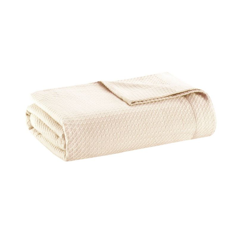 Textured Cotton Blanket, 1 of 9